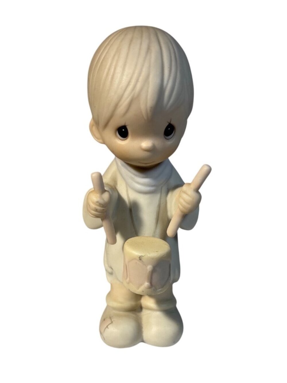 Precious Moments I'll Play My Drum For Him Figurine By Jonathan David 1982